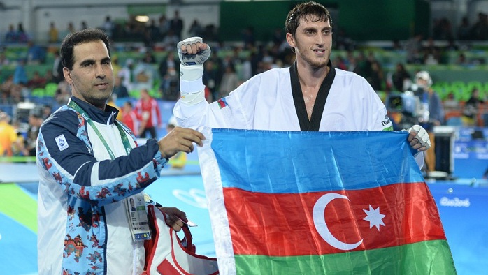 Azərbaycan Rioda ilk qızıl medalını  qazandı - FOTOLAR